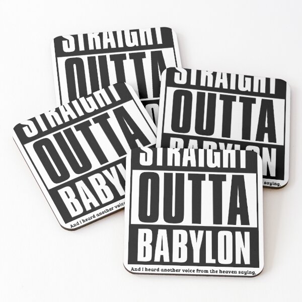 Item preview, Straight Outta Babylon designed and sold by gianandreacarmi.