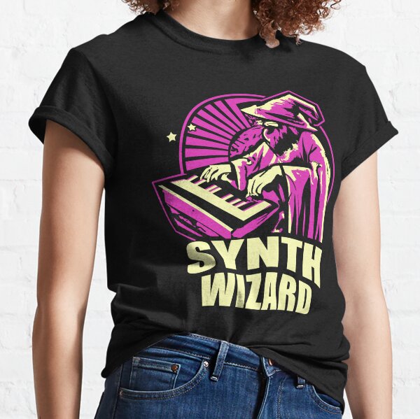 synth wizard t shirt