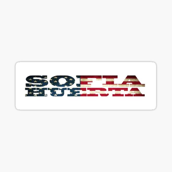 Sofia Huerta 8 USWNT Jersey Shirt Sticker USA Women's Soccer Sticker  Sticker for Sale by artofsoccer