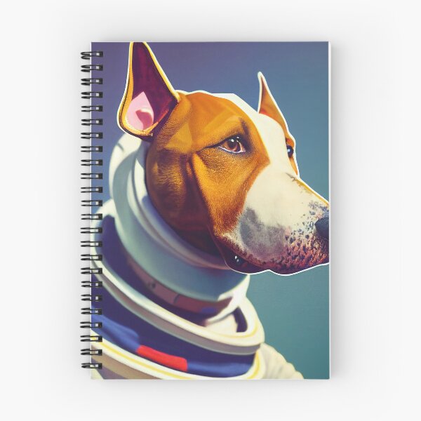 Item preview, Bull Terrier wearing astronaut clothing designed and sold by Studiowatermars.