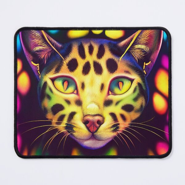 Item preview, Savannah Cat in dreamy colors designed and sold by MrMH.