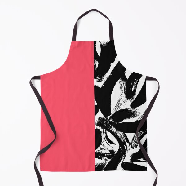 Item preview, Coral Red and Black Abstract designed and sold by Irena Orlov.