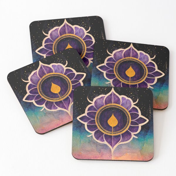 Artikelvorschau, Lila Chakra-Aktivierung entworfen und verkauft von DeepSymbolism.