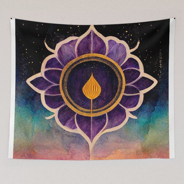 Item preview, Purple Chakra Activation designed and sold by DeepSymbolism.