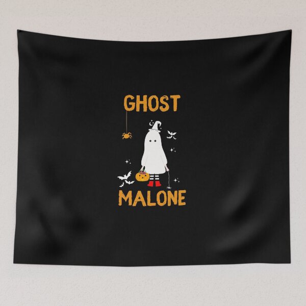 Item preview,  ghost malone funny ghost lover gift for halloween designed and sold by DesignisMine.