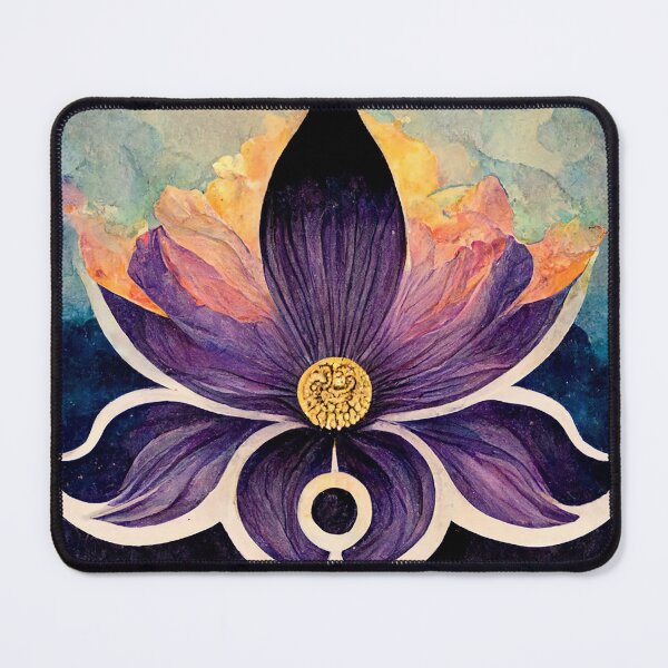 Item preview, Purple Flower Chakra designed and sold by DeepSymbolism.
