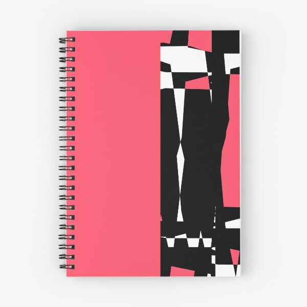 Item preview, Coral Red and Black Abstract 3 designed and sold by Irena Orlov.
