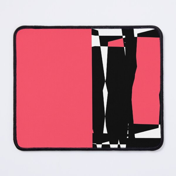 Item preview, Coral Red and Black Abstract 3 designed and sold by Irena Orlov.