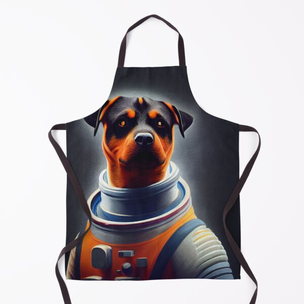 Item preview, Rottweiler wearing astronaut clothing designed and sold by Studiowatermars.
