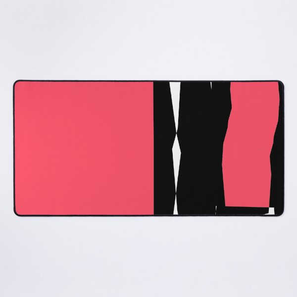 Item preview, Coral Red and Black Abstract 3 designed and sold by Irena Orlov.