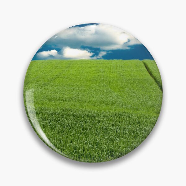 Item preview, Field of green wheat designed and sold by yanzappa.