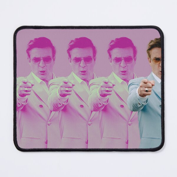 Item preview, Rhys Darby pink&purple text SNL bumper designed and sold by anchorsh1p.