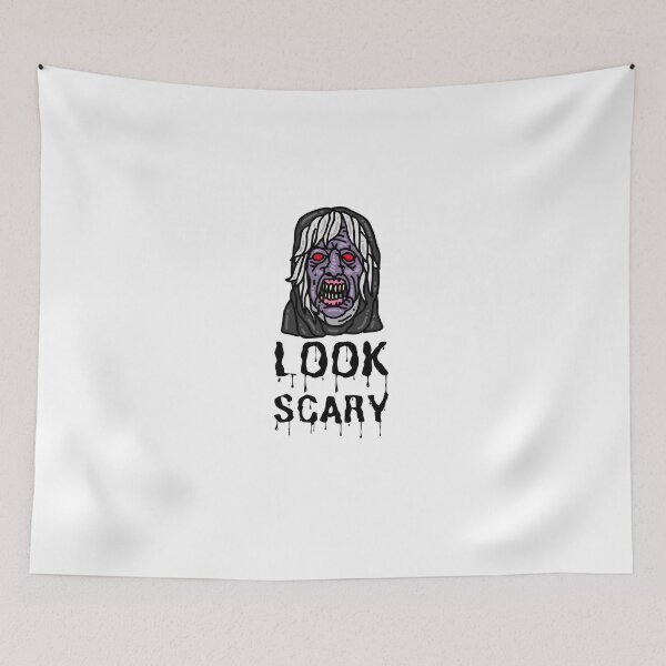Item preview, look scary ghost malone funny ghost lover gift for halloween designed and sold by DesignisMine.