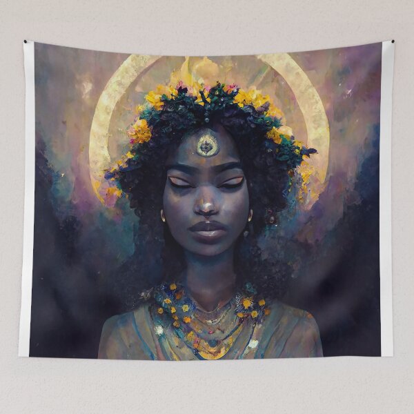 Item preview, Yemaya Goddess Meditation designed and sold by DeepSymbolism.