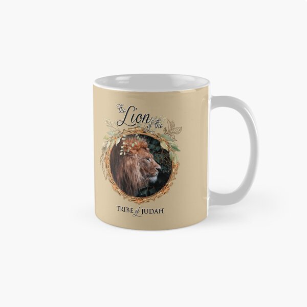 Item preview, Lion of Judah wreath on beige designed and sold by AbideApparel.