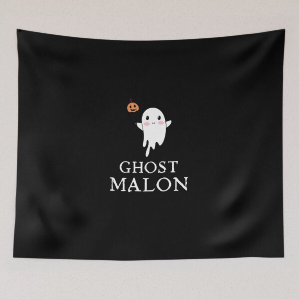 Item preview, ghost malone funny ghost lover gift for halloween designed and sold by DesignisMine.