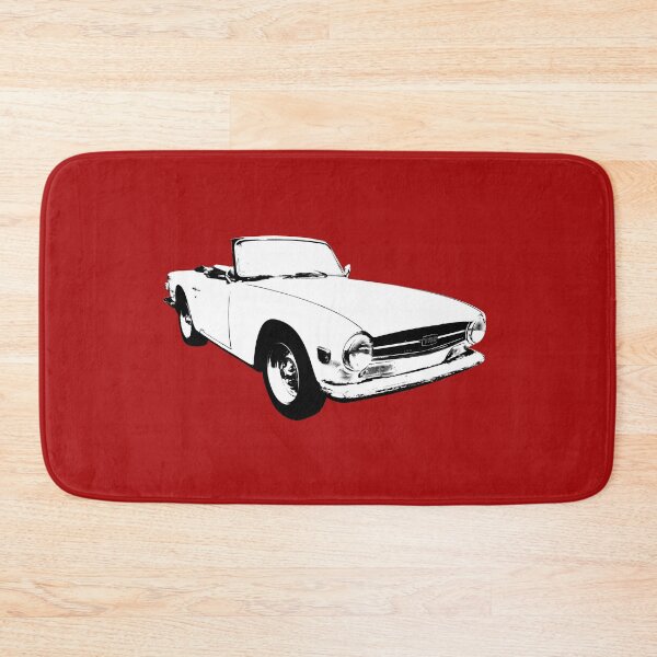 Item preview, Triumph TR6 1970s classic sports car monoblock black/white designed and sold by soitwouldseem.