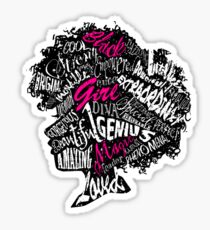 Black Girl Magic Sticker