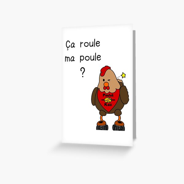 Cartes De Vœux Sur Le Theme Poule Redbubble