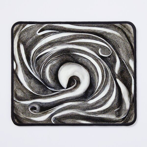 Item preview, Black and White Whirlpool designed and sold by DeepSymbolism.