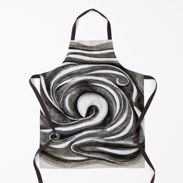 Item preview, Black and White Whirlpool designed and sold by DeepSymbolism.