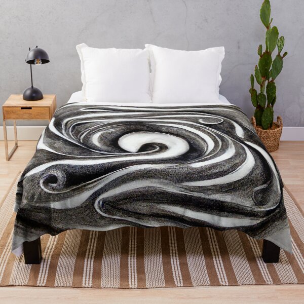 Item preview, Black and White Whirlpool designed and sold by DeepSymbolism.