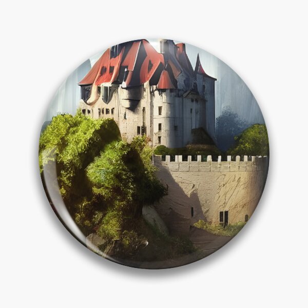 Item preview, Surreal - The castle with the red roofs designed and sold by Girih.