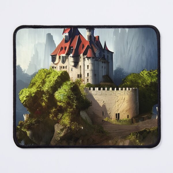 Item preview, Surreal - The castle with the red roofs designed and sold by Girih.
