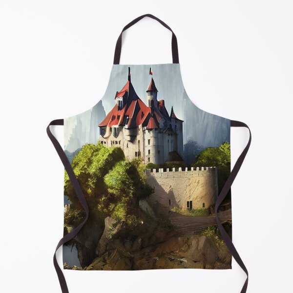 Item preview, Surreal - The castle with the red roofs designed and sold by Girih.