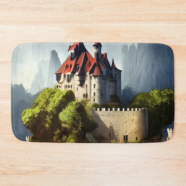 Item preview, Surreal - The castle with the red roofs designed and sold by Girih.