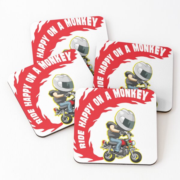 Item preview, Ride Happy on a Monkey designed and sold by wankedah.