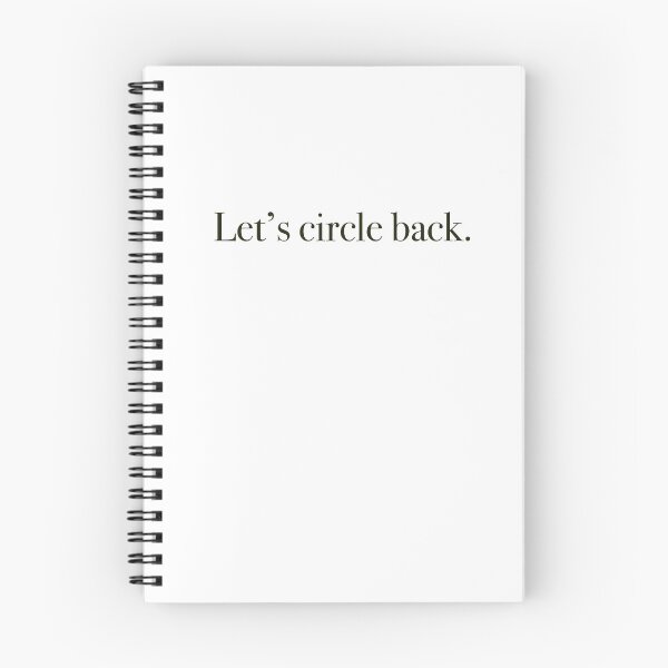 Item preview, Let’s circle back. designed and sold by palmwooddesigns.