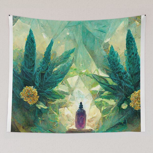 Item preview, Cannabis Magick  designed and sold by DeepSymbolism.
