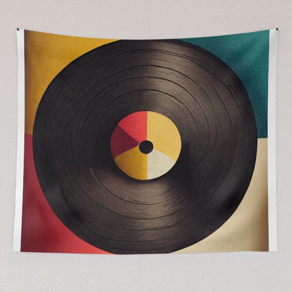 Artikelvorschau, Vinyl-Schallplatten-Rhythmus entworfen und verkauft von DeepSymbolism.