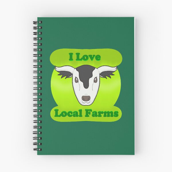 Item preview, Happy Cow (I Love Local Farms) designed and sold by Quirkball.