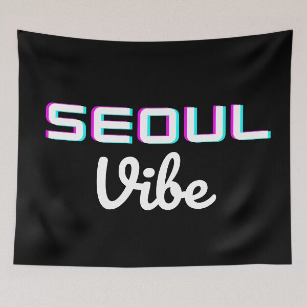Item preview, Seoul Vibe Retro designed and sold by TheMerchPeddler.