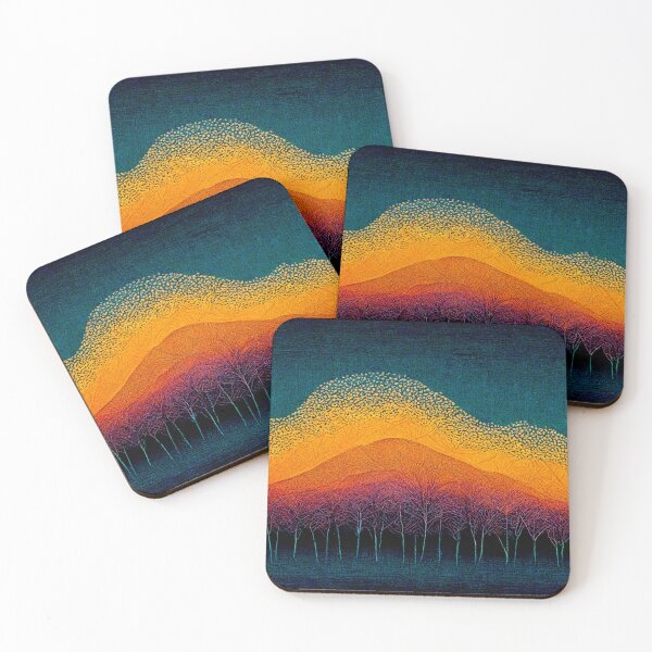 Item preview, Dark Forest Sunset designed and sold by DeepSymbolism.