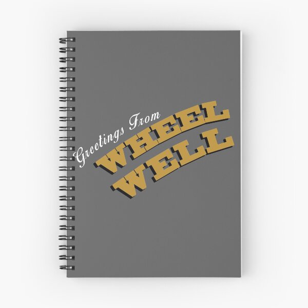 Item preview, Greetings From Wheel Well designed and sold by GeekyGirlDesign.