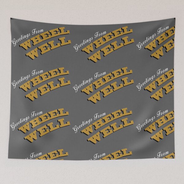 Item preview, Greetings From Wheel Well designed and sold by GeekyGirlDesign.