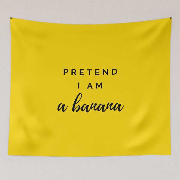Item preview, Pretend I am a banana - funny easy lazy costume - halloween costume designed and sold by ALLURE-minimal.