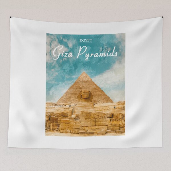 Item preview, Giza Pyramids Egypt Travel designed and sold by Alexandra Rty.