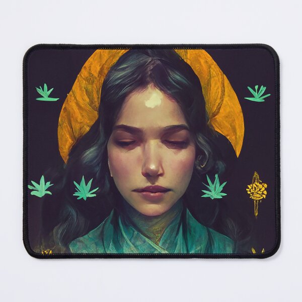 Item preview, Marijuana Meditation designed and sold by DeepSymbolism.