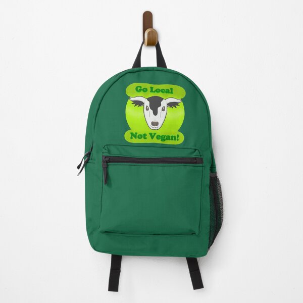 Item preview, Happy Cow (Go Local, Not Vegan!) designed and sold by Quirkball.