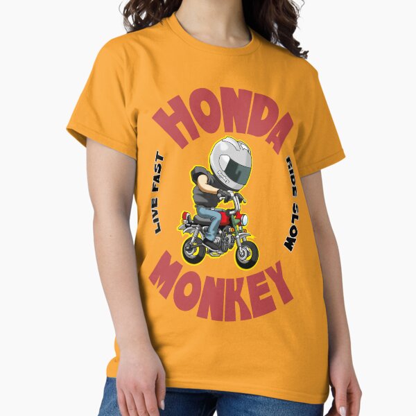 Item preview, honda MONKEY live fast ride slow designed and sold by wankedah.
