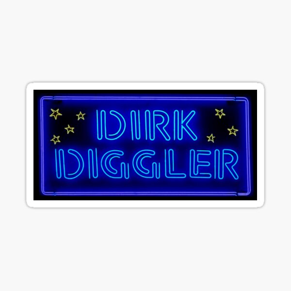Dirk Diggler Sticker