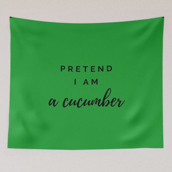 Item preview, Pretend I am a cucumber - funny easy lazy costume - halloween costume designed and sold by ALLURE-minimal.