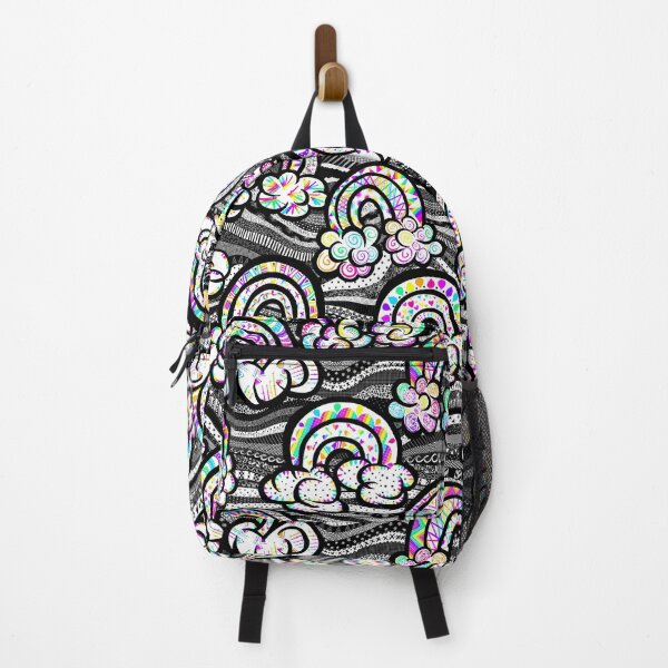 Item preview, Bright black and white Unconventional Rainbows  designed and sold by saint-shores.