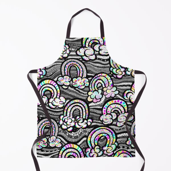 Item preview, Bright black and white Unconventional Rainbows designed and sold by saint-shores.