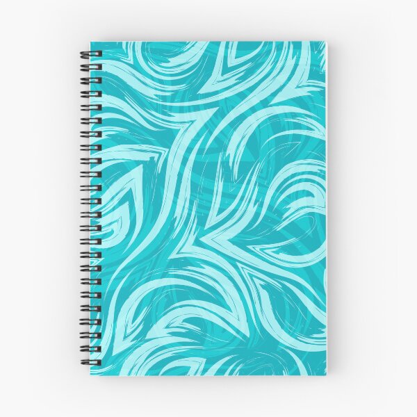 Item preview, Turquoise Wave Pattern designed and sold by PotluckPrints.