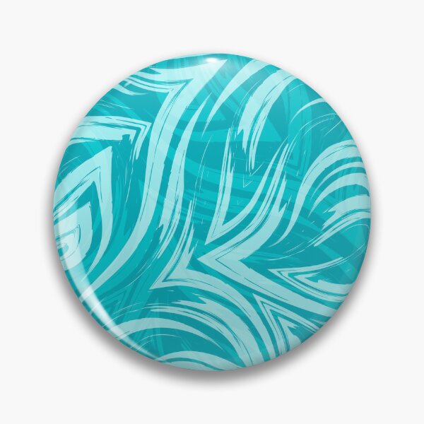 Item preview, Turquoise Wave Pattern designed and sold by PotluckPrints.